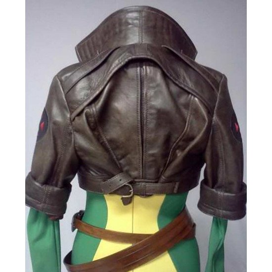 Rogue Brown Leather Jacket